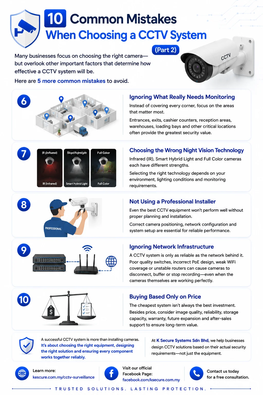 10 Common Mistakes When Choosing a CCTV System (Part 2)